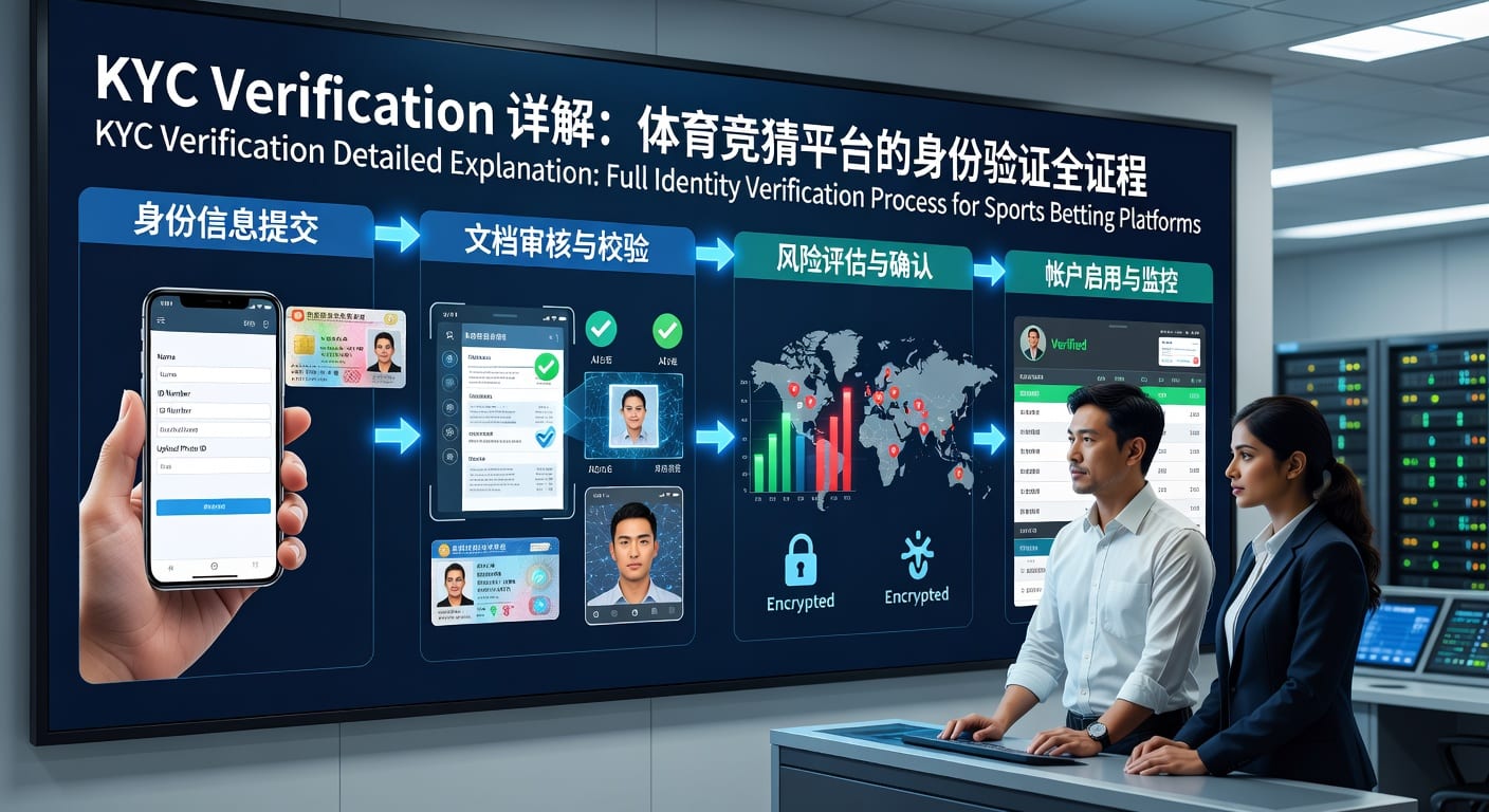 KYC verification 体育玩家开户注册与审核要点