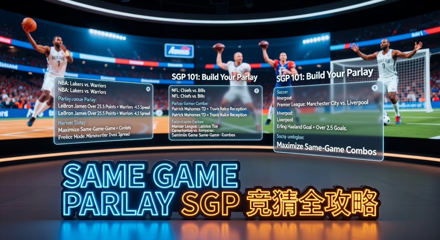 超级过关 Same Game Parlay SGP 实战指南｜天博在线官网