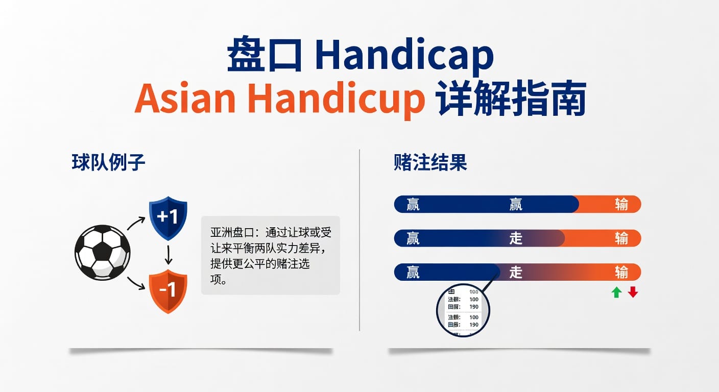 盘口 handicap asian handicap：实战解读与投注技巧