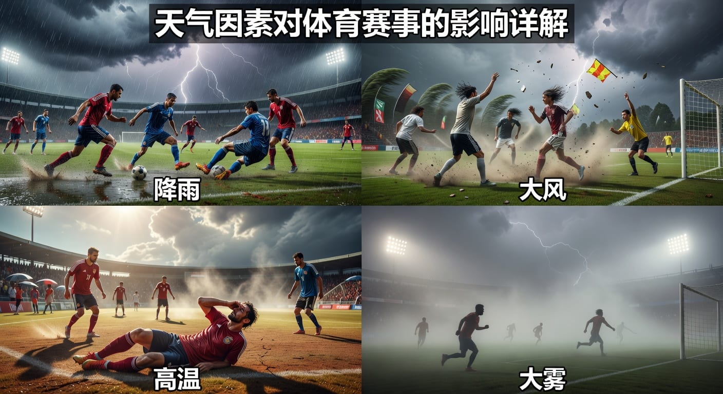 天气因素 weather factors：体育赛事临场判断要点